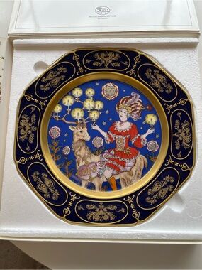1978 Hutschenreuther Germany Weihnachts-Teller ‘78 Christmas Plate